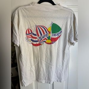 Vintage 1984 single stitch t shirt Newport